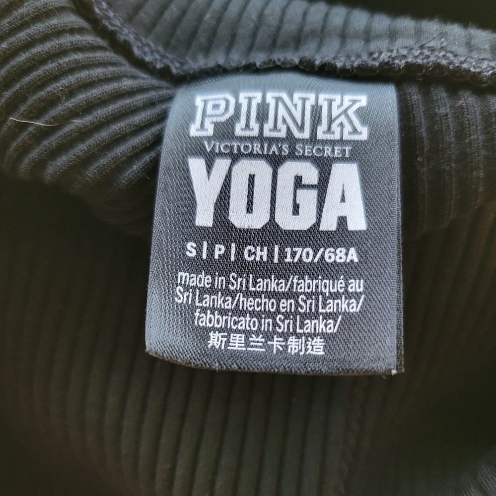 PINK Ribbbed Leggings - Picture 3 of 4